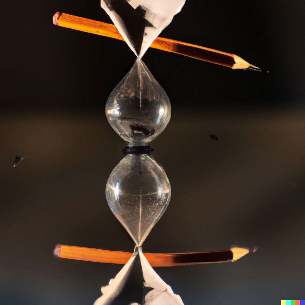 the discovery of gravity, photograph, taken from a low angle